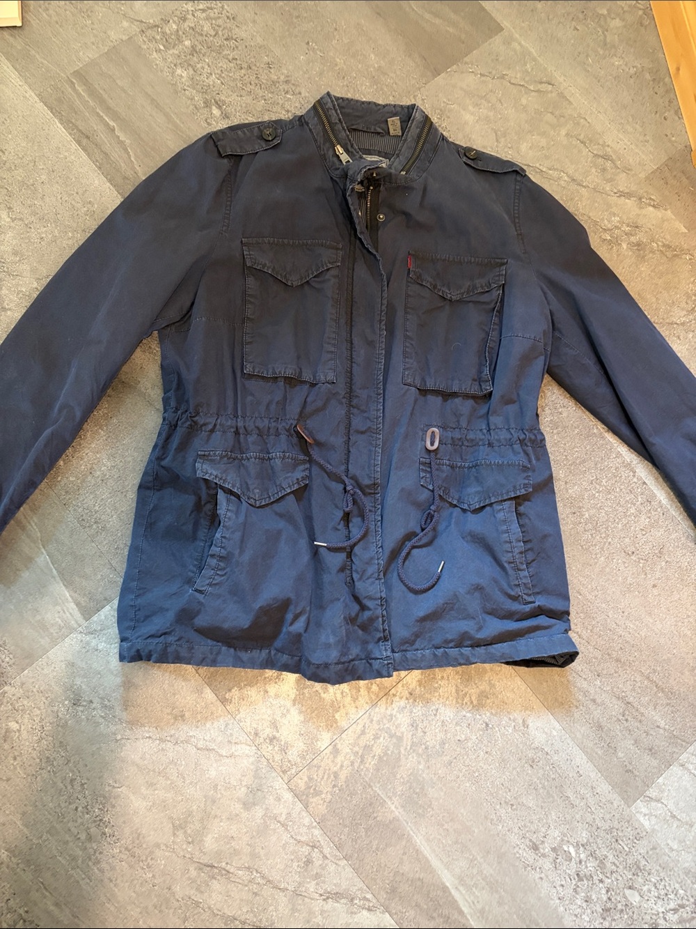 Levi Strauss WoMen's Navy Utility Field Jacket - Unbranded